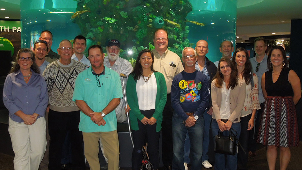2015 Advisory Council Members visiting E/V NAUTILUS in Galveston