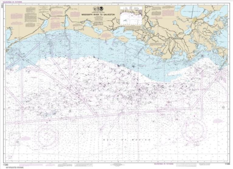 Nautical Chart 11340